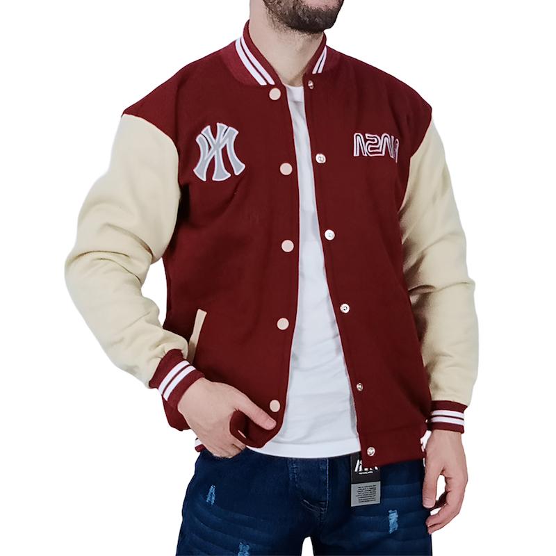 بامبر جکت مردانه جگری طرح ناسا