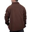 پیراهن مردانه کتی قهوه ای موکا مدل ساده