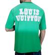 تیشرت آستین کوتاه مردانه سبز طرح LV