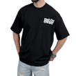 تیشرت مردانه مشکی طرح OUT OP OWNER