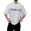 تیشرت آستین کوتاه مردانه سفید دونخ مدل ETERNALFLARE