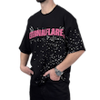 تیشرت آستین کوتاه مردانه مشکی دونخ مدل ETERNALFLARE