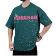 تیشرت آستین کوتاه مردانه سبز دونخ مدل ETERNALFLARE