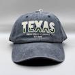 کلاه کپ جین طوسی بیسبالی مدل TEXAS