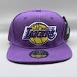 کلاه کپ بنفش بک فیت مدل LAKERS