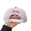 کلاه کپ قرمز بیسبالی مدل ICON