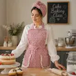 پیشبند چهارخونه شیک (باریستا،هنرمند،آشپزی)