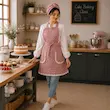 پیشبند چهارخونه شیک (باریستا،هنرمند،آشپزی)