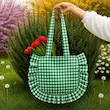 توت بگ کیف پارچه ای چهارخانه چین چینی همیشه ترند