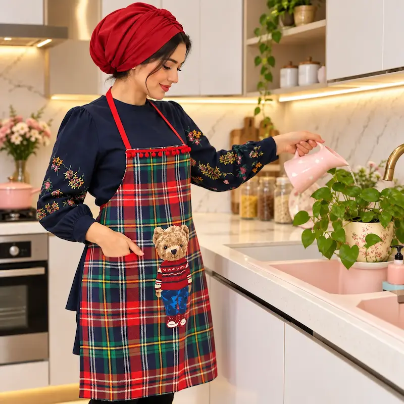 پیشبند تدی مودب شیک و زیبا