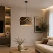لوستر مکرومه *مایرا* بوهو مدرن و مینیمال در همه رنگ