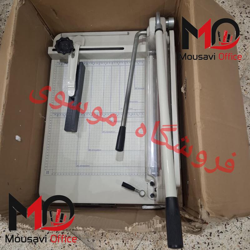 دستگاه برش کاغذ، گیوتین کاغذ سایز A3 مدل 868(دو اهرمه)"استوک" -کپی