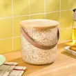 سطل برنج درچوبی لیمون 