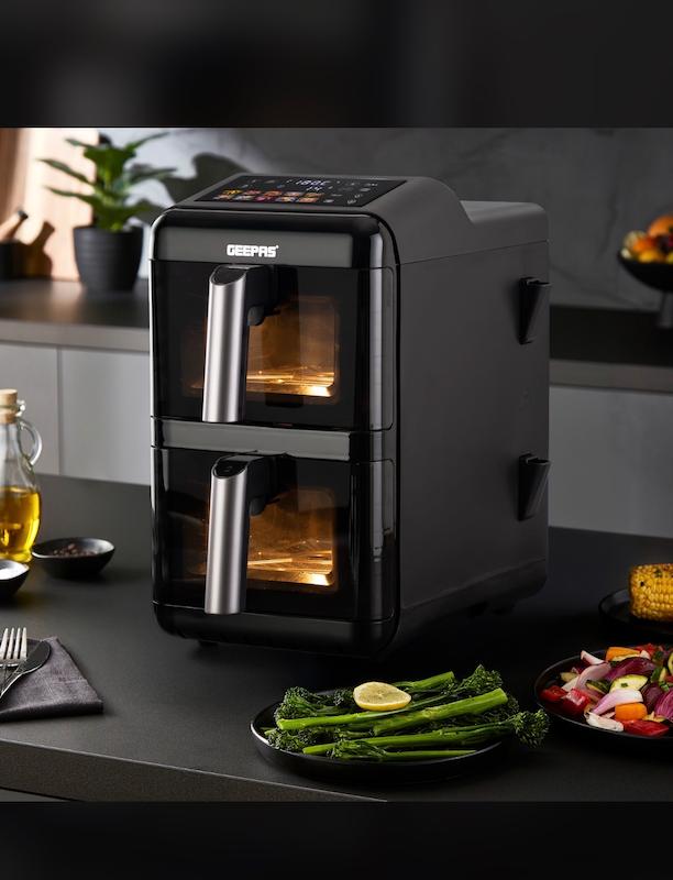 سرخکن بدون روغن جیپاس دو طبقه GAF37548