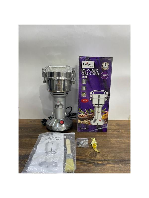 اسیاب صنعتی یونیک مدل UA6002 ظرفیت ۲۰۰گرم قدرت ۱۸۰۰ وات