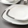 سرویس 6 نفره 27 پارچه کواترو چهارگوش وگاس اوریت چینی زرین