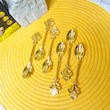 ست قاشق چای خوری طرح قو 
