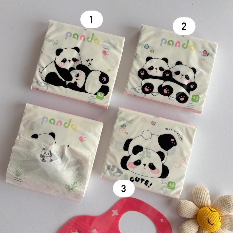 دستمال کاغذی جیبی طرحدار پاندا