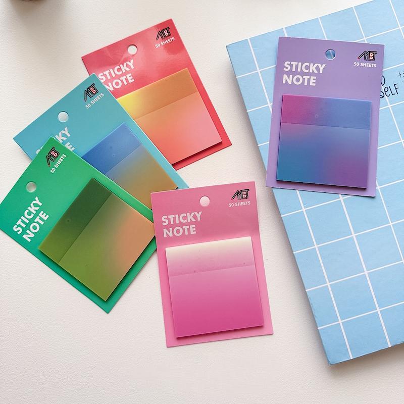 استیک نوت شفاف طیف رنگی