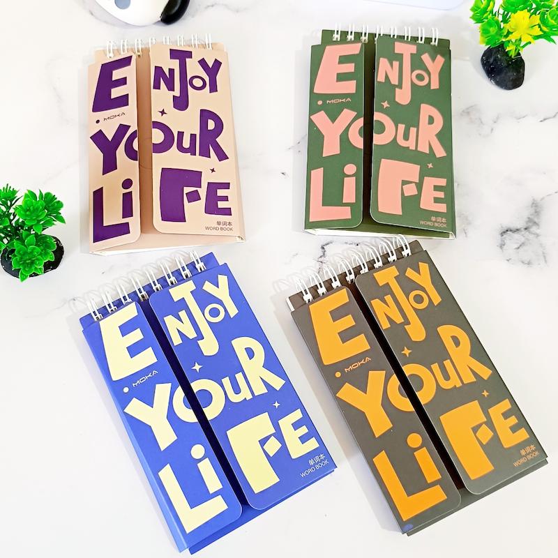 دفترچه لغت زبان Moka طرح Life