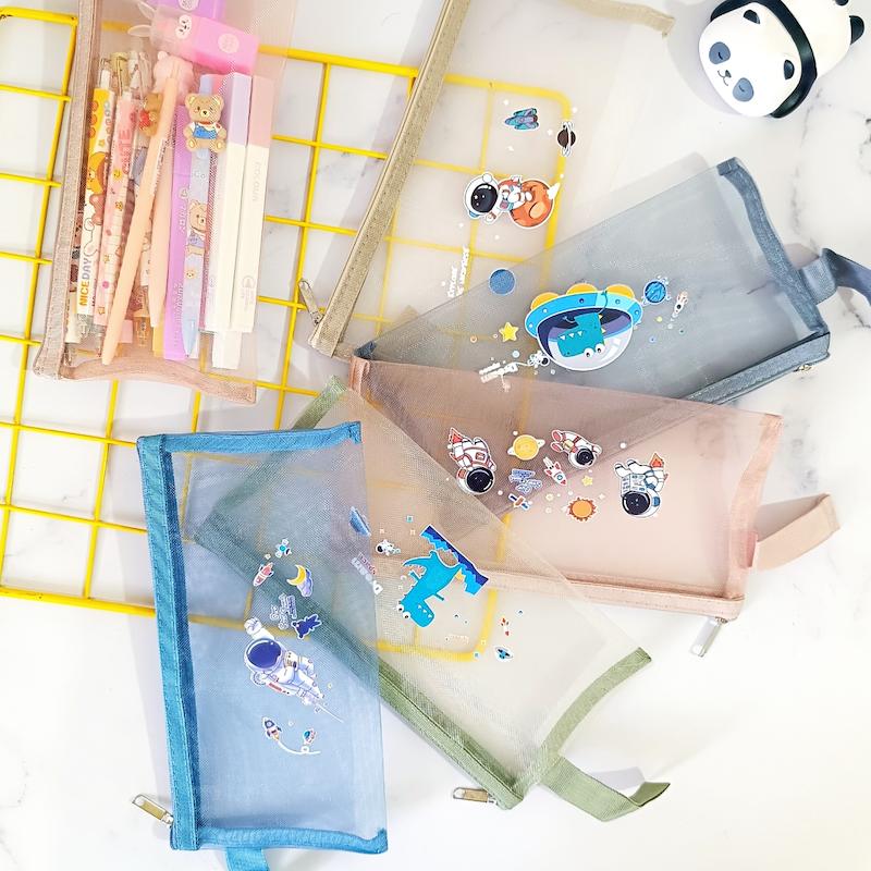 کاور زیپ دار توری سایز B6 پسرونه