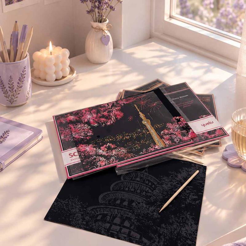 نقاشی خراشی (اسکرچ بوک)
