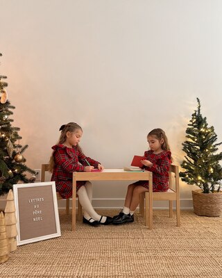 میز و دو عدد صندلی کودک مدل LATT