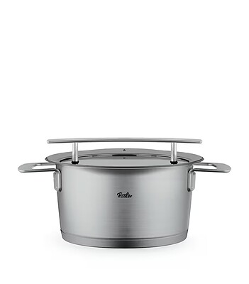 ‏ قابلمه استیل با درب (۲۰ سانتی )FISSLER