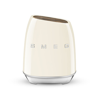 ست چاقو اورجینال Smeg - کرمی