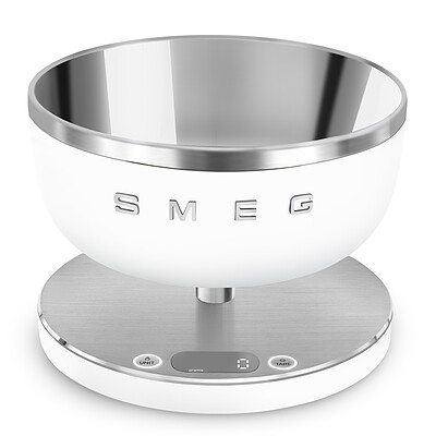 ترازوی دیجیتال آشپزخانه Smeg - سفید