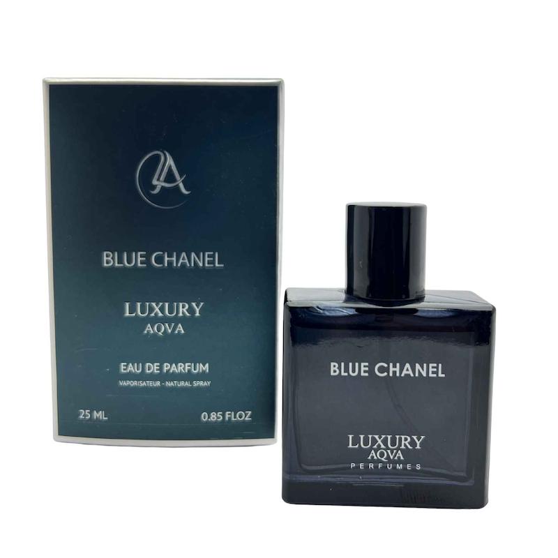 ادکلن مردانه بلو شنل 25 میل لاکچری آکوا Luxury Aqva