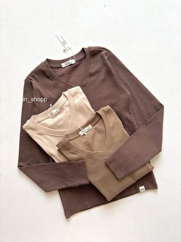 بلوز یقه هفت کشبافت Mlg (کد ۲۲۳)