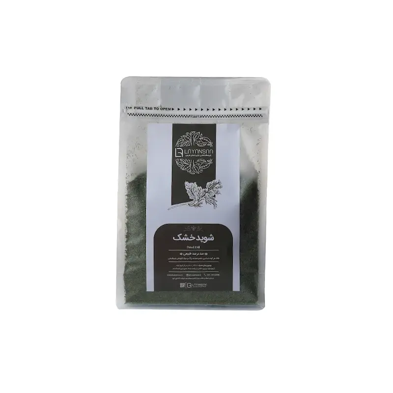 خرید شوید خشک تازه و خوش‌عطر برای آشپزی خانگی,شوید خشک مناسب انواع غذا، سوپ و سالاد و سبزی پلو ماهی,طرز استفاده شوید خشک برای خوش‌عطر کردن غذا,فواید شوید خشک در طب سنتی و بهبود طعم غذا,شوید خشک ارگانیک و آماده مصرف برای آشپزی,خرید اینترنتی شوید خشک معطر و تازه,شوید خشک برای افزودن طعم طبیعی و سالم به غذا