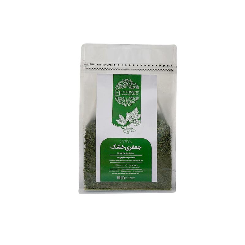 خرید جعفری خشک تازه و خوش‌عطر برای آشپزی خانگی,جعفری خشک مناسب انواع سوپ، سالاد و دمنوش,طرز استفاده جعفری خشک برای خوش‌عطر کردن غذا,فواید جعفری خشک در طب سنتی و سلامت گوارش,جعفری خشک ارگانیک و آماده مصرف برای آشپزی,خرید اینترنتی جعفری خشک معطر و تازه,جعفری خشک برای افزودن طعم طبیعی و سالم به غذا