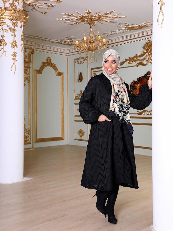 مانتو ژاکارد جناقی