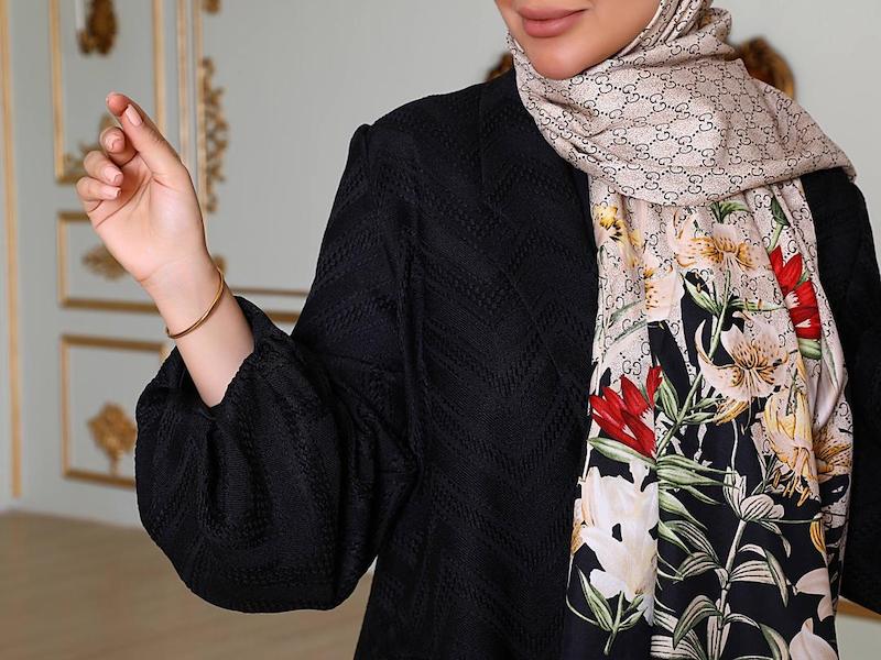 مانتو ژاکارد جناقی