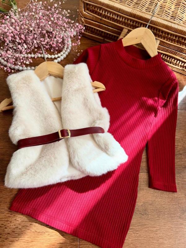 پیراهن دخترانه یلدایی