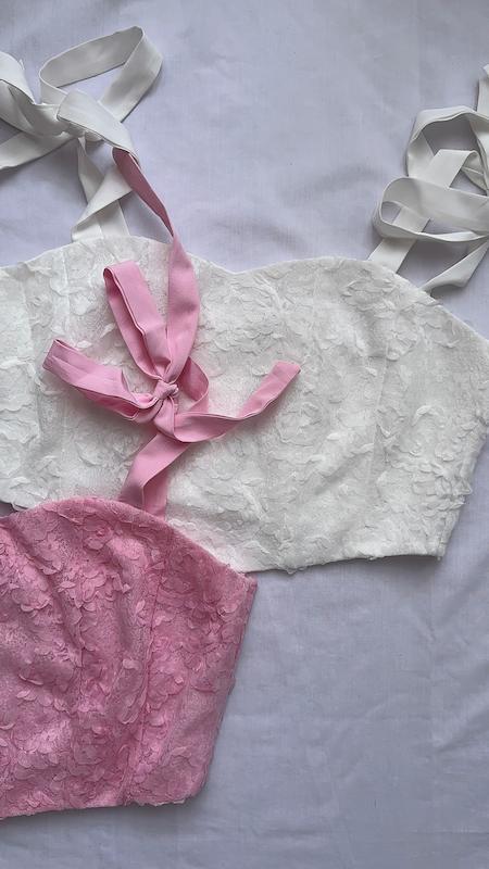 نیم تنه ی flower 🎀🌸