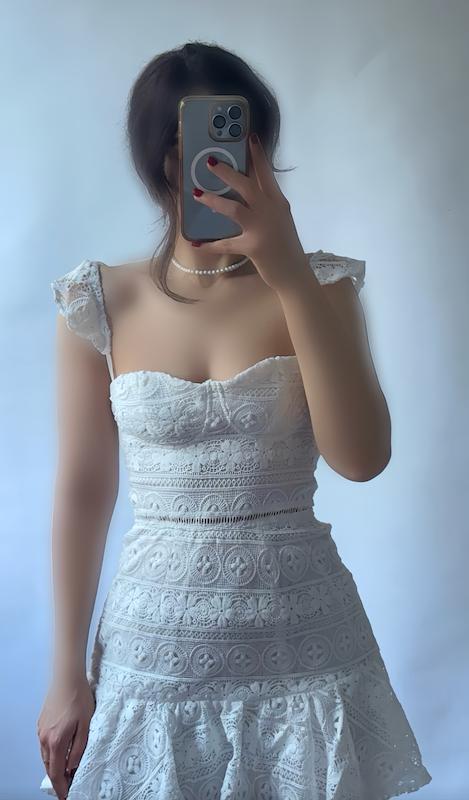 پیراهن قلاب بافی Angel 🤍✨