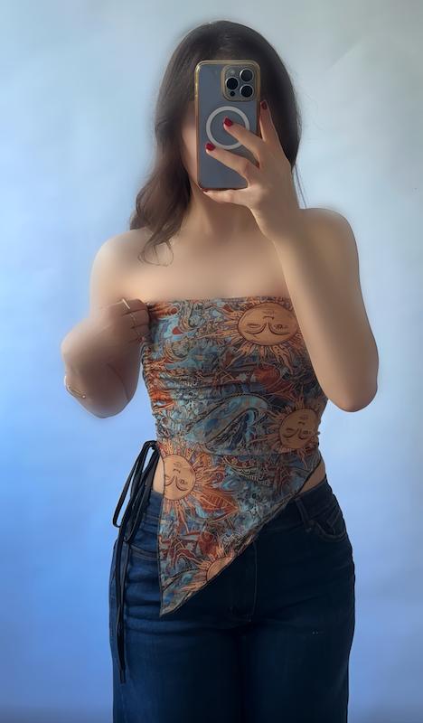 نیم تنه ی Bohemian 🌞🌅