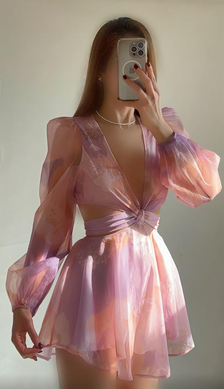 پیراهن آبرنگ🎀