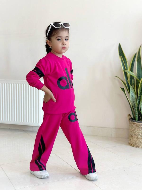 لباس دخترانه بلوز شلوار دورس لاکرا عالی 5 تا 9 سال