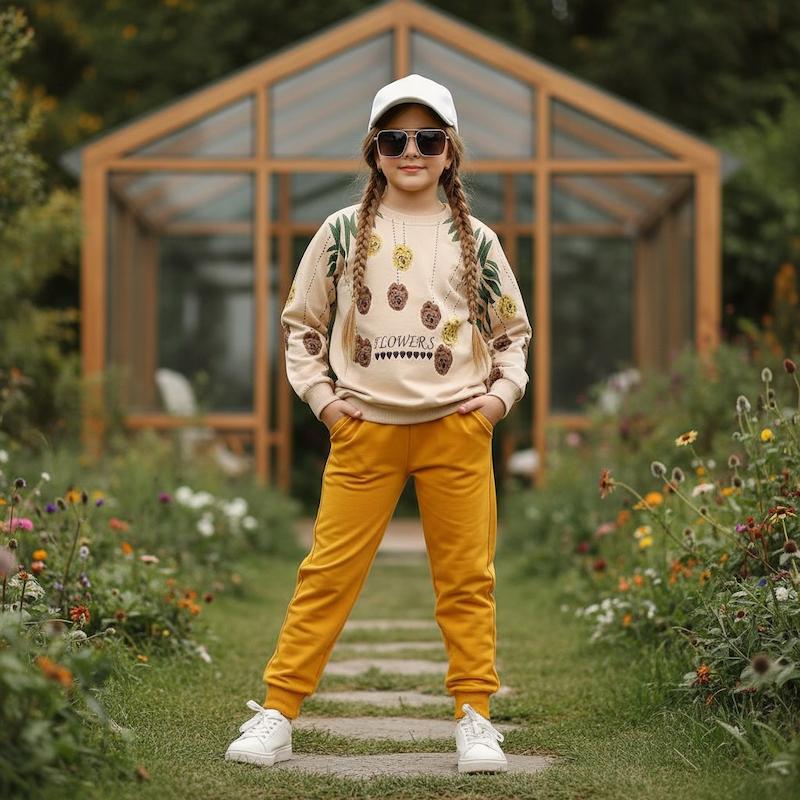 لباس دخترانه پسرانه بلوز شلوار 2 تا 14 سال