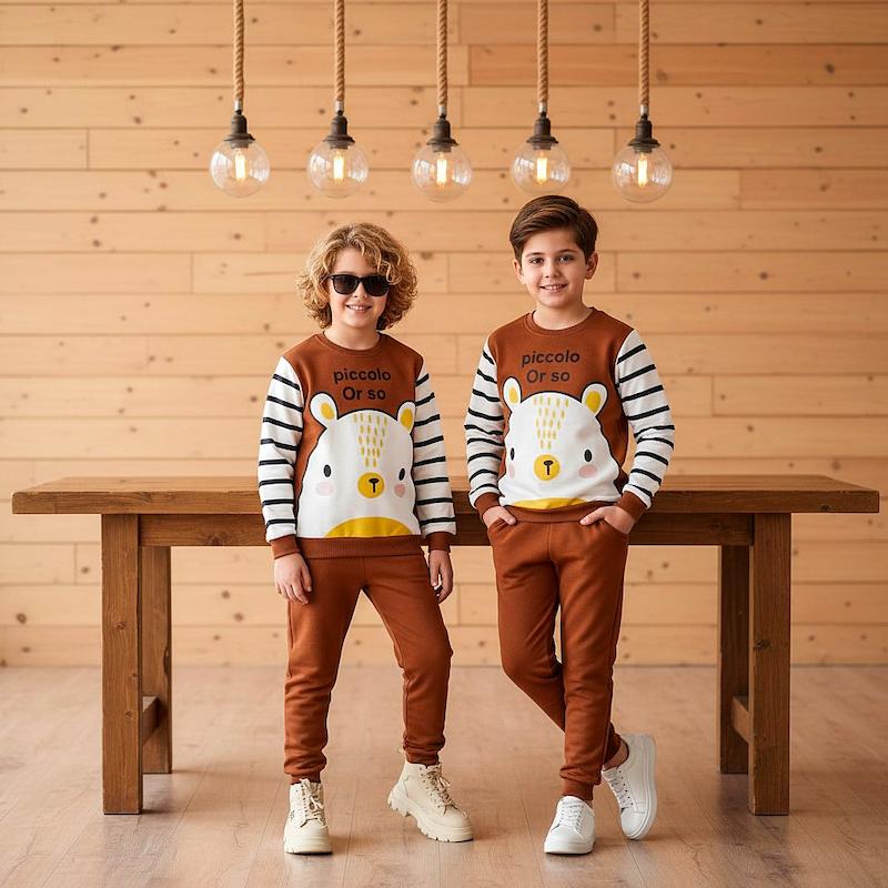 لباس پسرانه بلوز شلوار 2 تا 12  سال