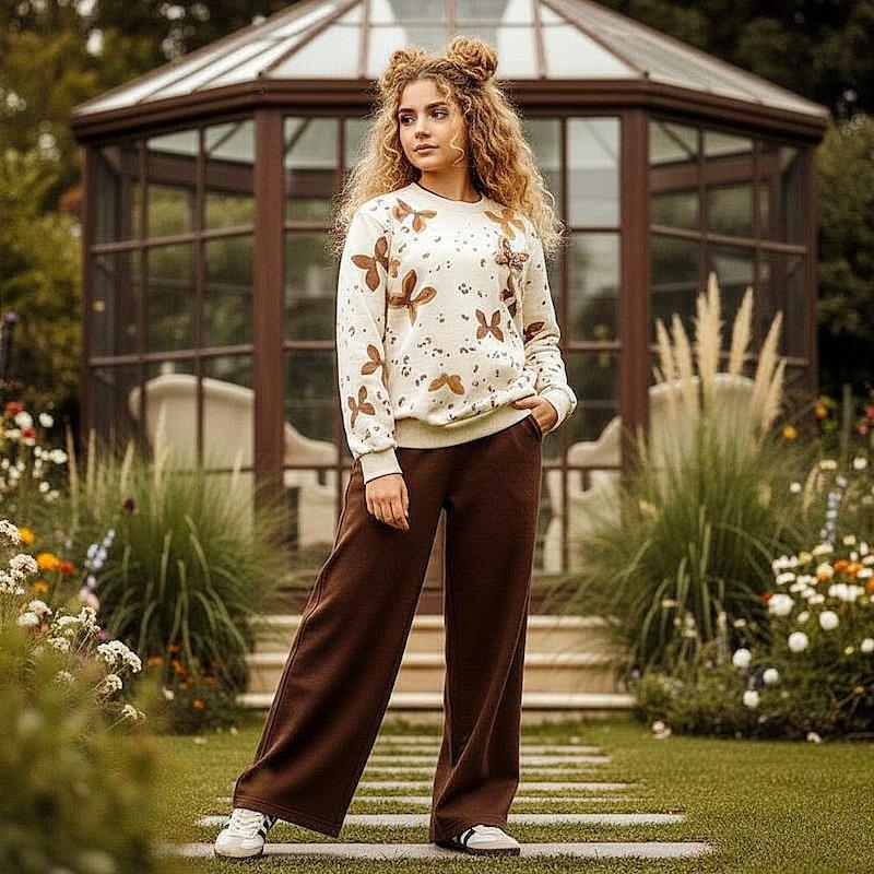 لباس دخترانه بلوز دورس لاکرا،شلوار بگ نوزادی تا 17 سال