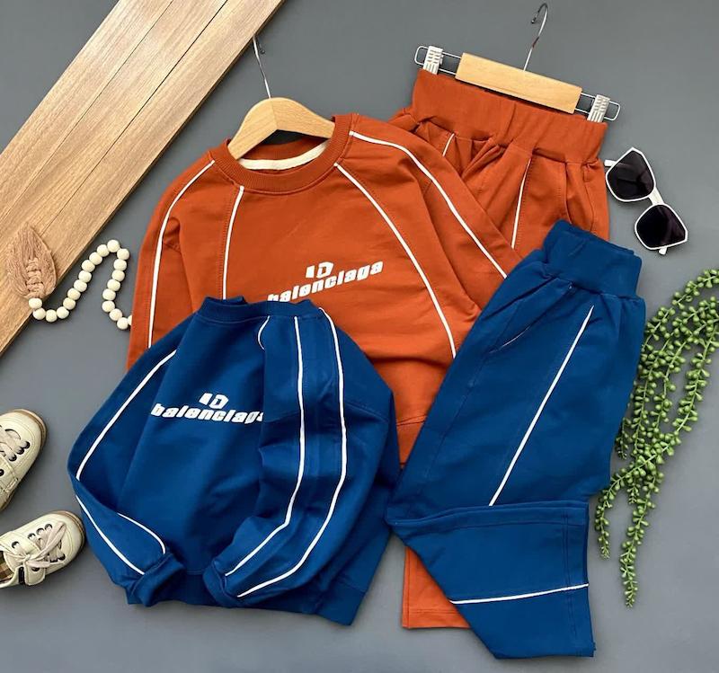 بلوز و شلوار اسپرت خواهر برادری 3 تا 11 سال