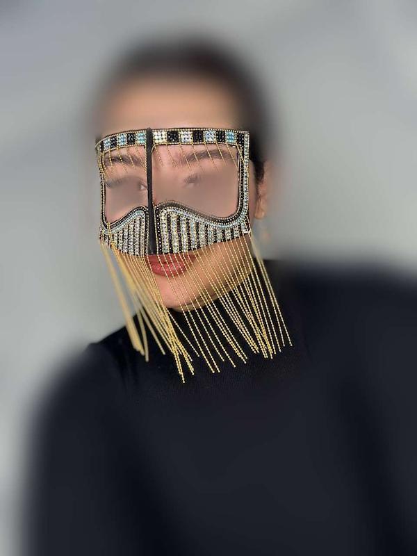 برقه، نقاب بندری ،نقاب جنوبی ،برقه صورت