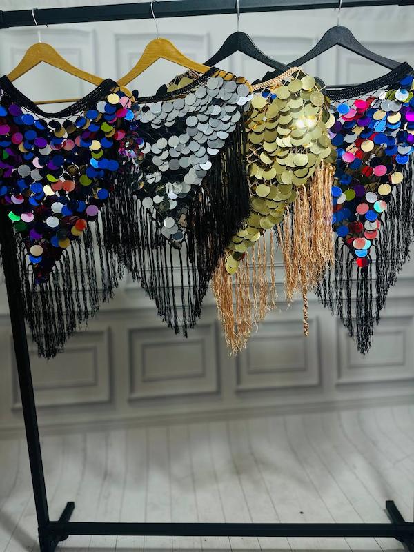 اشارپ پولکی ،اشارپ رقص ،اشارپ قلاب بافی