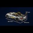 لگو ماشین مسابقه‌ای مدل AMG GT | برند Mould King