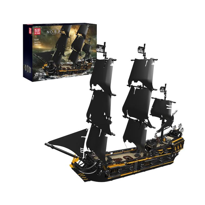 کشتی دزدان دریایی مدل Black Pearl کد 13199 برند Build King